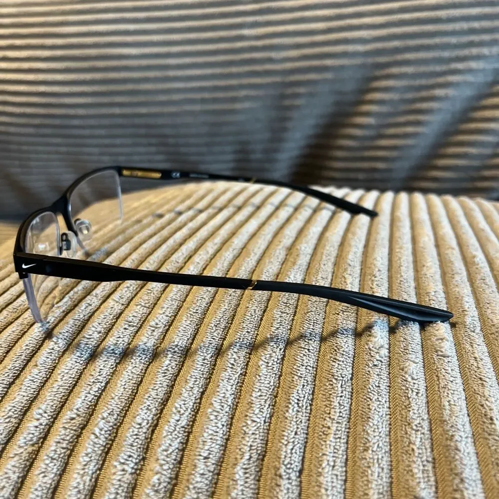NIKE 8045SC 002 Black EYEGLASSES Just The FRAME